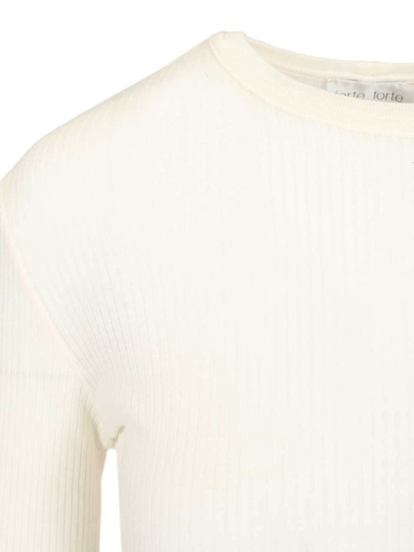 Hemd - Weiß shop online: FORTE FORTE