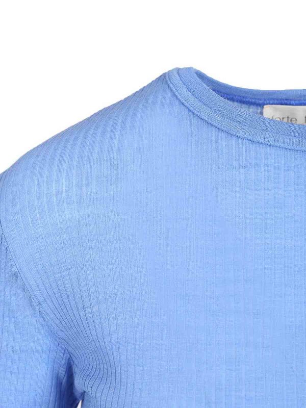 Hemd - Hellblau shop online: FORTE FORTE