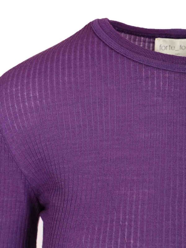 シャツ - 紫 shop online: FORTE FORTE