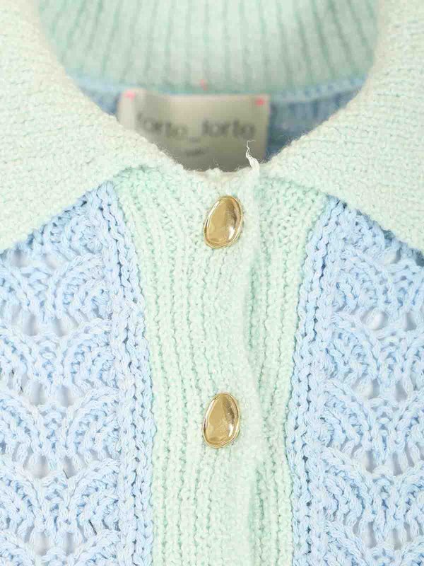 The Best Shops FORTE FORTE: Poloshirts - Poloshirt - Hellblau