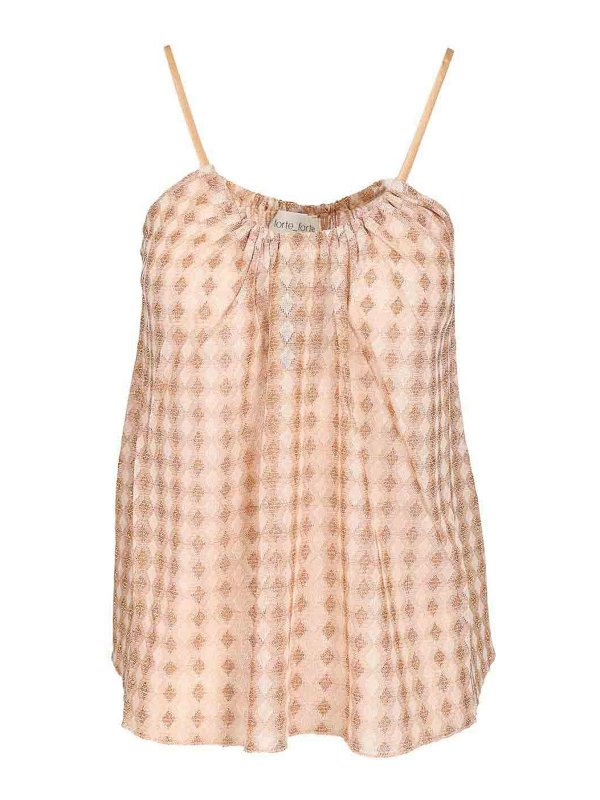 FORTE FORTE: Tops y camisetas sin mangas - Top - Multicolor