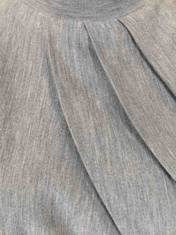 GIVENCHY buy online Draped Wool Blend Turtleneck Sweater