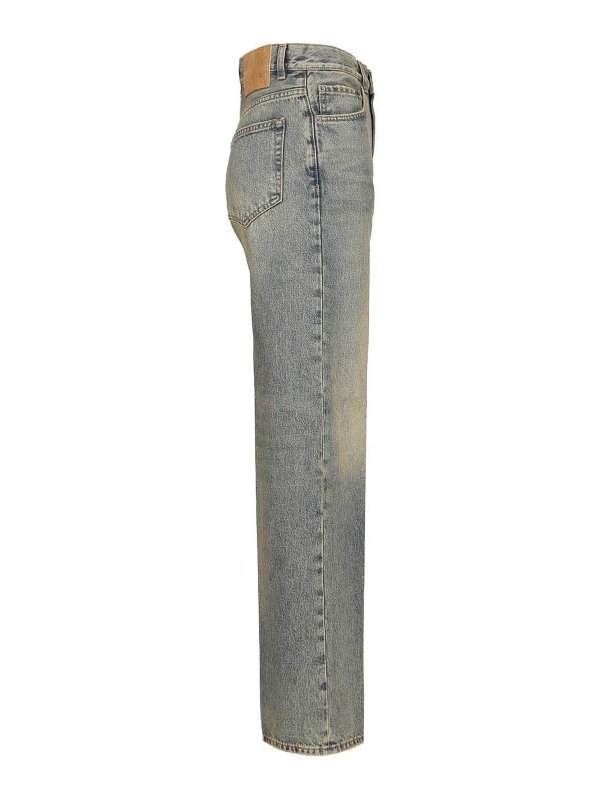 The Best Shops HAIKURE: Jeans Rectos - Vaqueros Rectos - Azul Claro