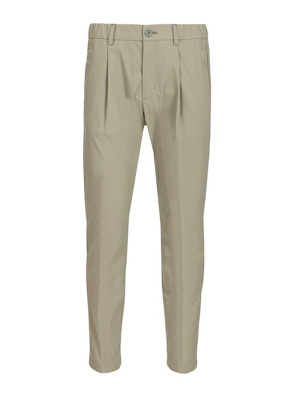HERNO: casual trousers - Drawstring Trousers