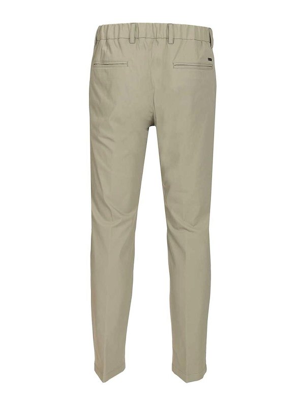 HERNO: casual trousers online - Drawstring Trousers