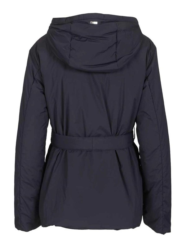 HERNO: casual jackets online - Nylon Hooded Jacket