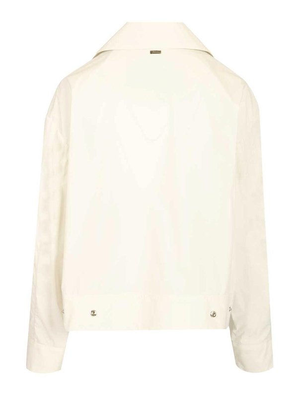 HERNO: casual jackets online - Short Jacket In Stretch Nylon