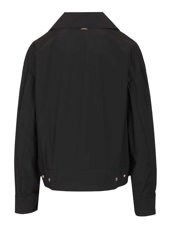 HERNO: casual jackets online - Short Jacket In Stretch Nylon