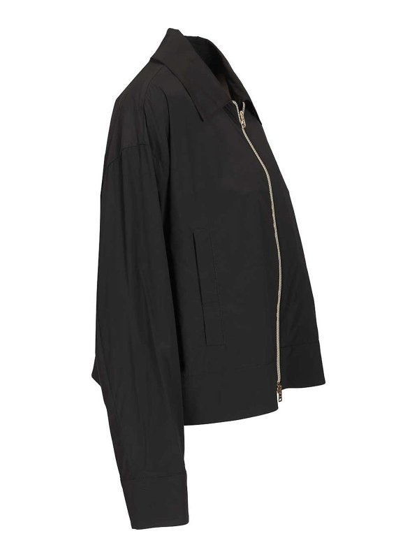 The Best Shops HERNO: casual jackets - Short Jacket In Stretch Nylon