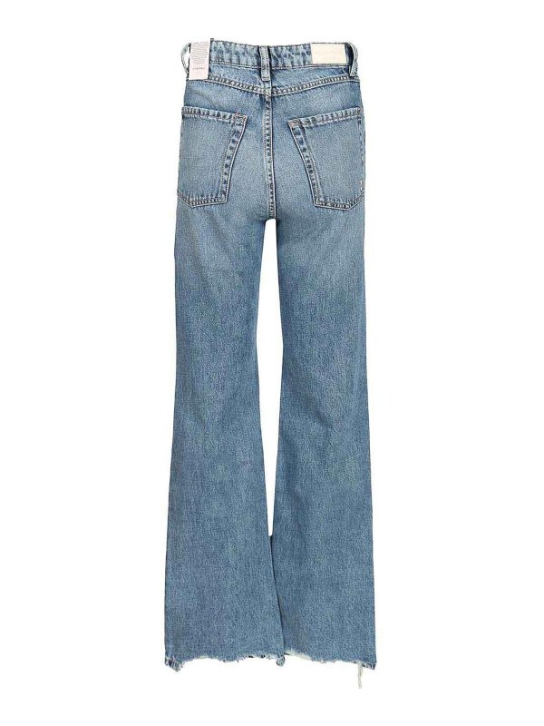 ICON DENIM: ベルボトムジーンズ online - フレアジーンズ - ブルー