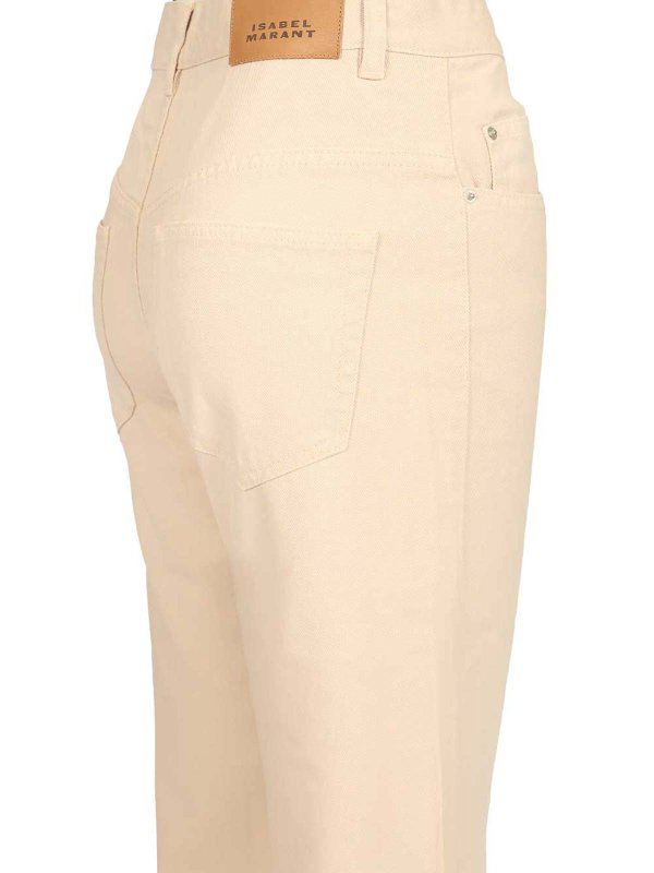 Bootcut Jeans - Beige shop online: ISABEL MARANT