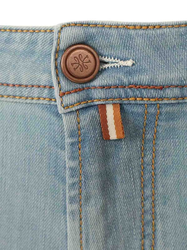 The Best Shops JACOB COHEN: Straight Leg Jeans - Straight Leg Jeans - Hellblau