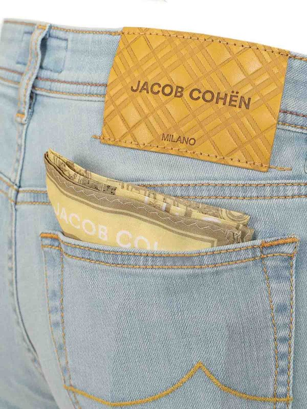 Straight Leg Jeans - Hellblau shop online: JACOB COHEN