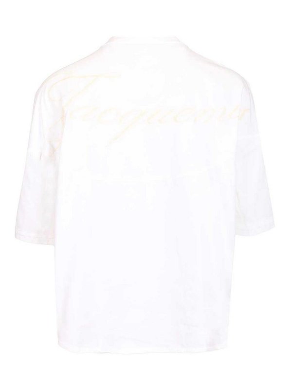 JACQUEMUS: Camisetas online - Camiseta - Blanco