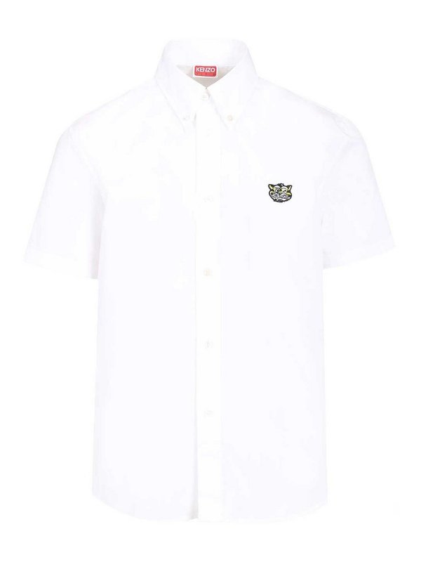 KENZO: Hemden - Hemd - Weiß