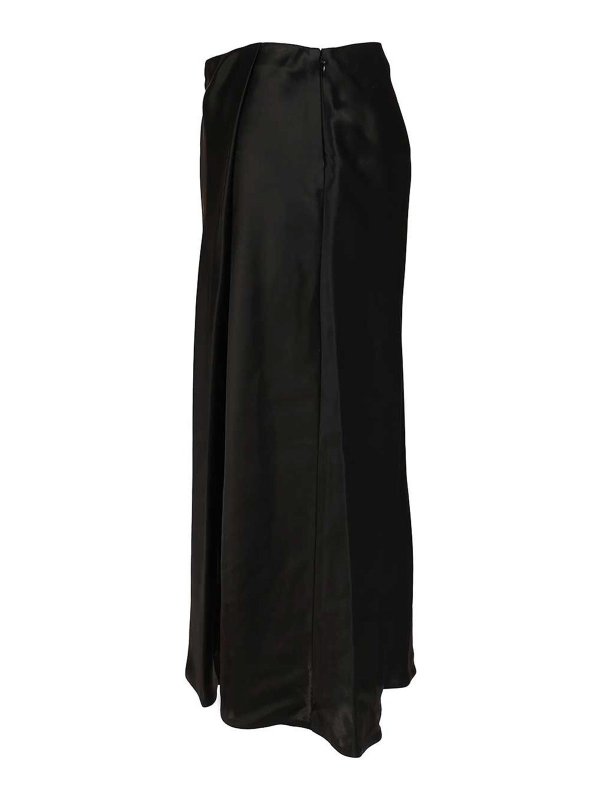 The Best Shops KHAITE: Knielange und Midi Röcke - Midirock - Schwarz