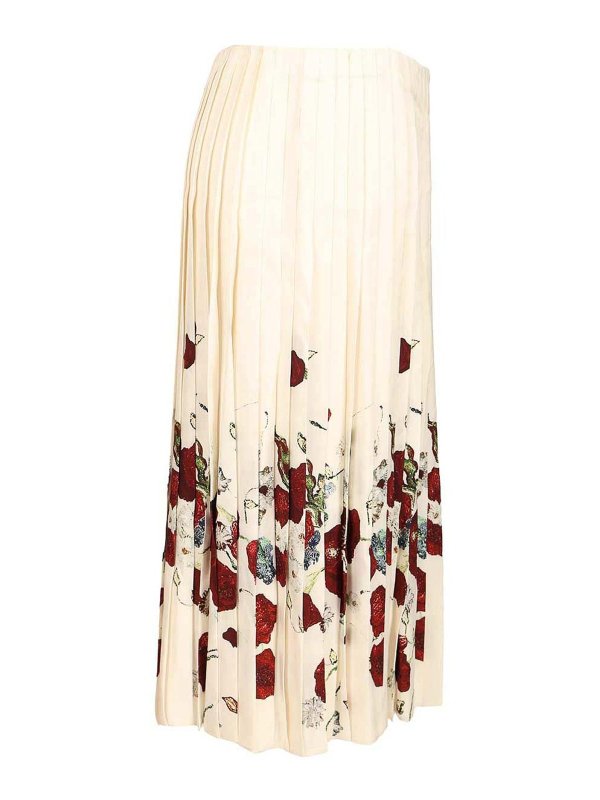 The Best Shops KHAITE: Knielange und Midi Röcke - Midirock - Bunt