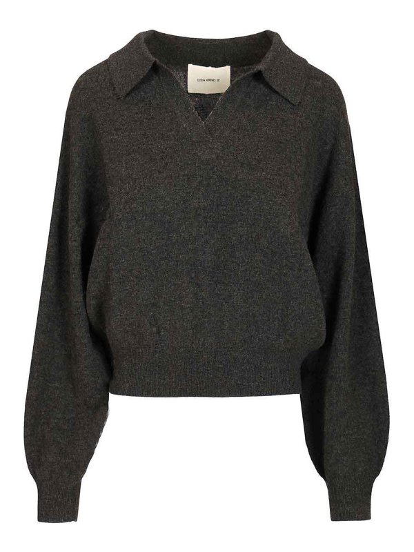 LISA YANG: Polos - Polo - Gris