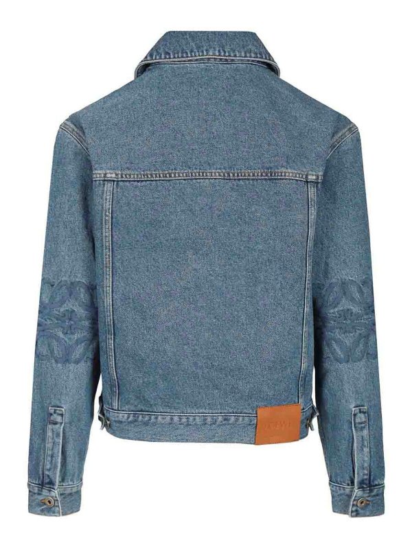 LOEWE: デニムジャケット online - デニムジャケット - ブルー