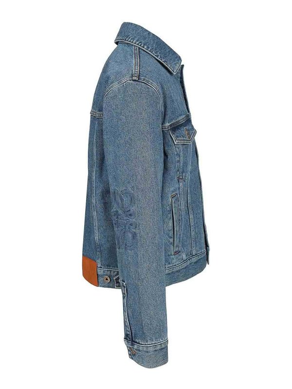 The Best Shops LOEWE: デニムジャケット - デニムジャケット - ブルー