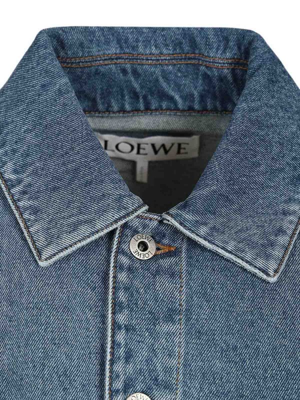 デニムジャケット - ブルー shop online: LOEWE