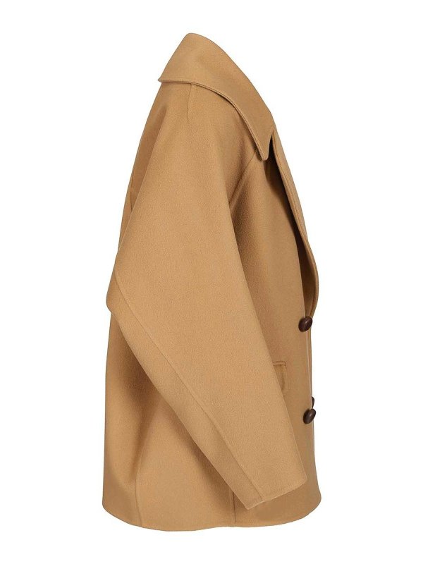 The Best Shops LOEWE: short coats - Short Wool Coat