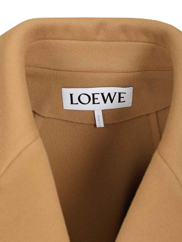 LOEWE buy online Short Wool Coat