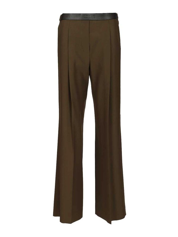 LOEWE: casual trousers - Wool Trousers