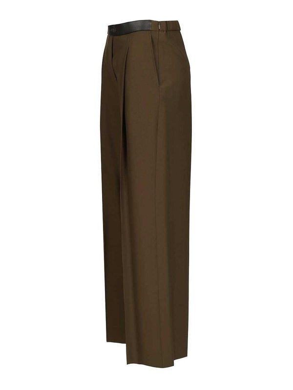 The Best Shops LOEWE: casual trousers - Wool Trousers