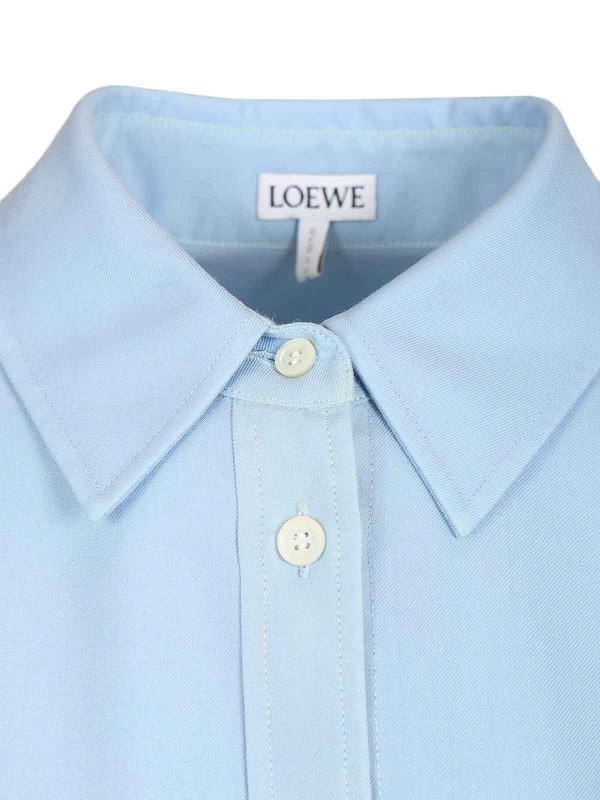 Chemise - Bleu Clair shop online: LOEWE
