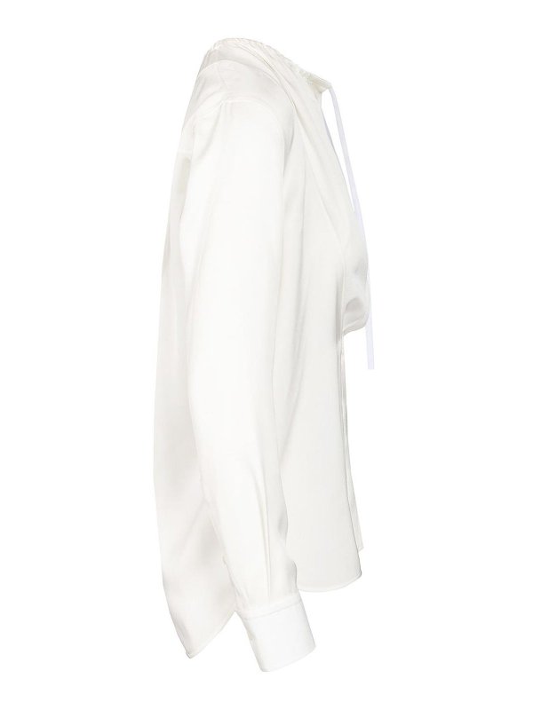 The Best Shops LOEWE: bluse - Camicetta in raso di seta