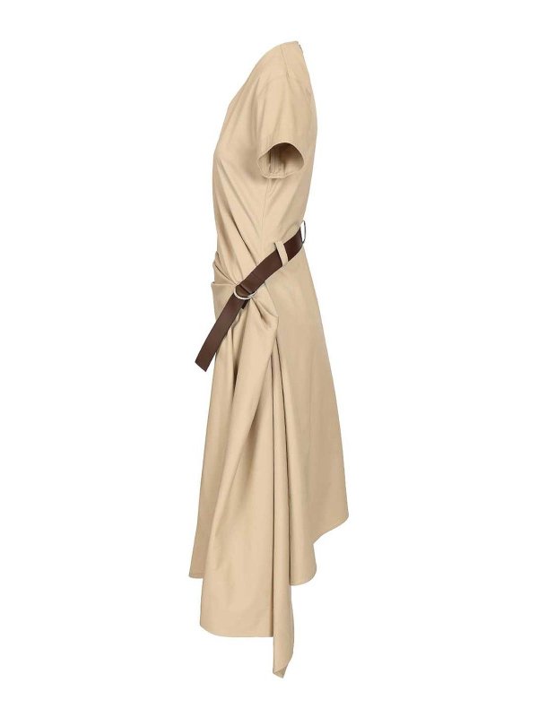 The Best Shops LOEWE: Robe longueur genou - Robe Au Genou - Beige