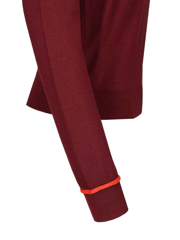 LOEWE buy online Rollkragenpullover - Dunkelrot