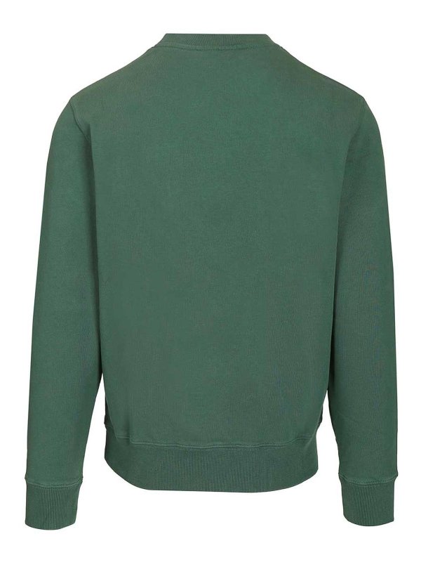 MAISON KITSUNÉ: Sudaderas y suéteres online - Sudadera - Verde