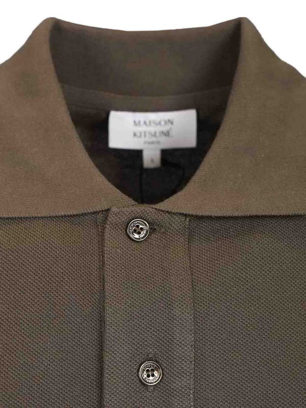 Polo - Marrón shop online: MAISON KITSUNÉ
