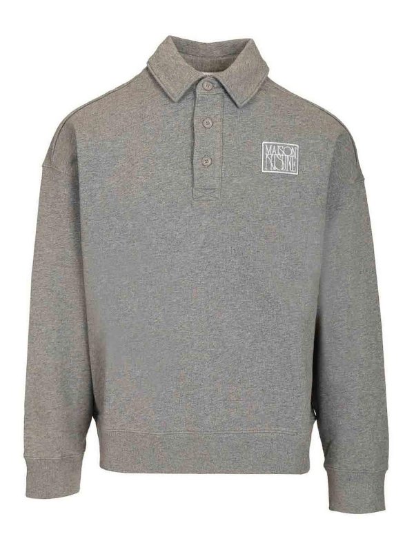 MAISON KITSUNÉ: Polos  - Polo - Gris