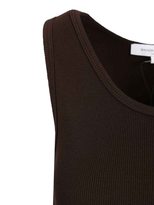 Top - Marron shop online: MAISON KITSUNÉ