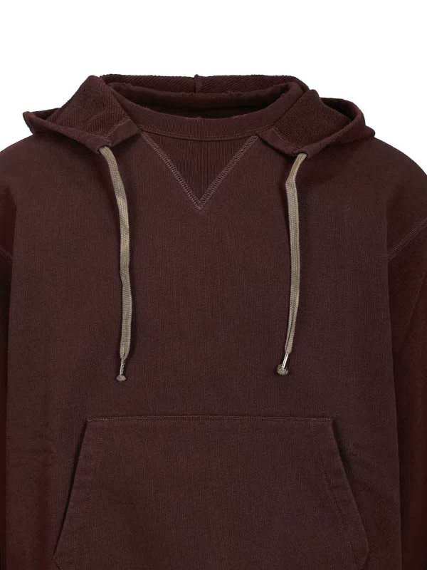 スウェットシャツ/セーター - ダークレッド shop online: Maison Margiela