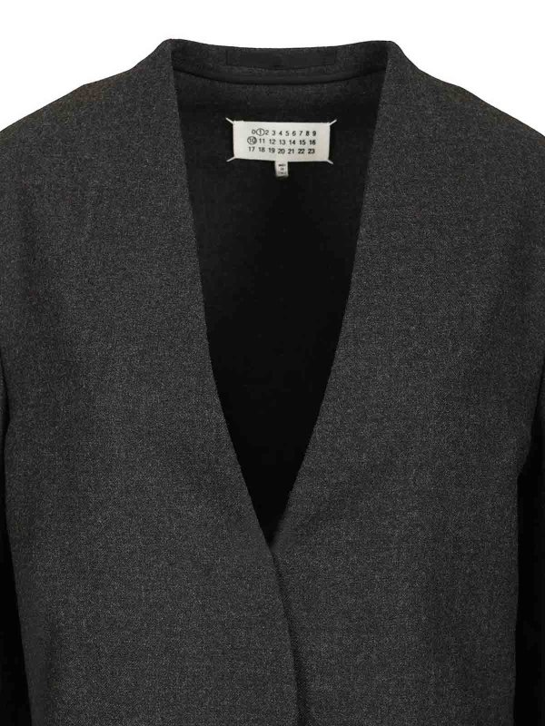 Minimal Wool Jacket shop online: Maison Margiela
