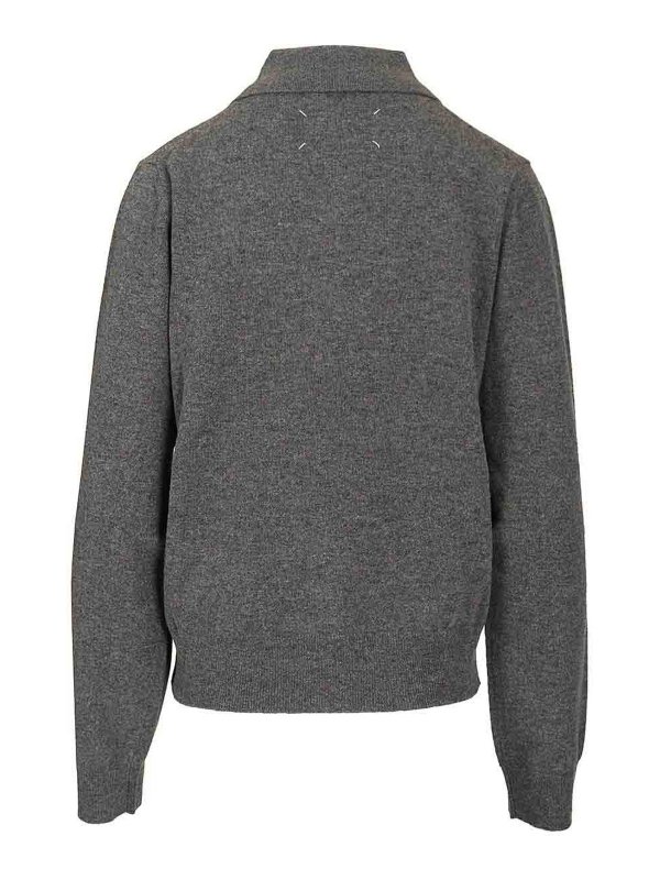 Maison Margiela: ポロシャツ online - ポロシャツ - グレー