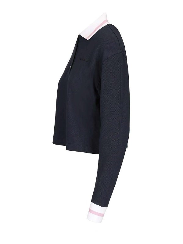 The Best Shops Marni: Poloshirts - Poloshirt - Blau