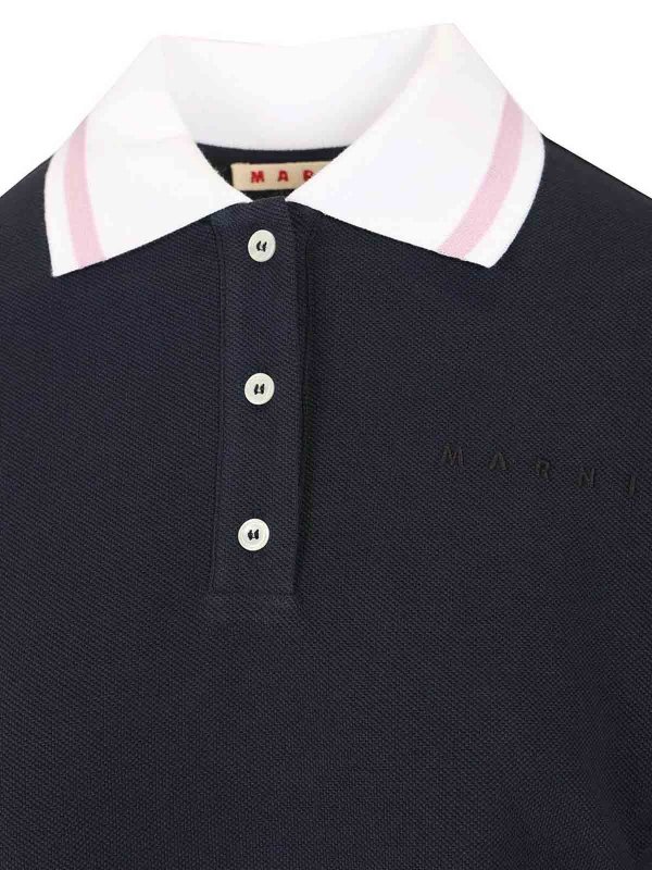 Poloshirt - Blau shop online: Marni