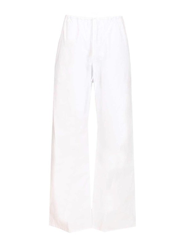 MATTEAU: Casual Hosen - Casual Hose - Weiß