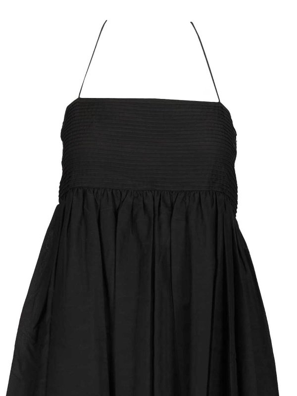 Knielanges Kleid - Schwarz shop online: MATTEAU