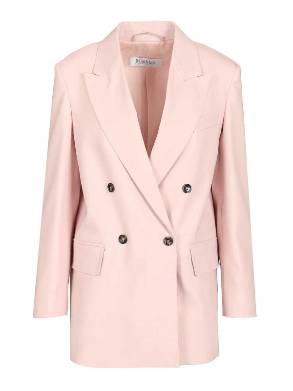 Max Mara: Blazer - Blazer - Rosa