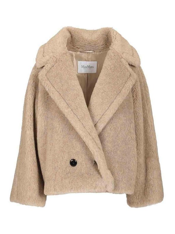Max Mara: knee length coats - Teddy Coat