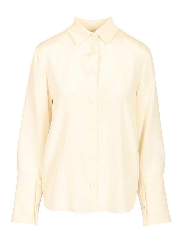 Max Mara: Camisas - Camisa - Blanco
