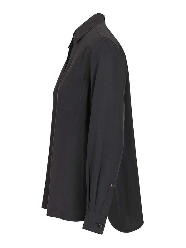 The Best Shops Max Mara: Hemden - Hemd - Blau