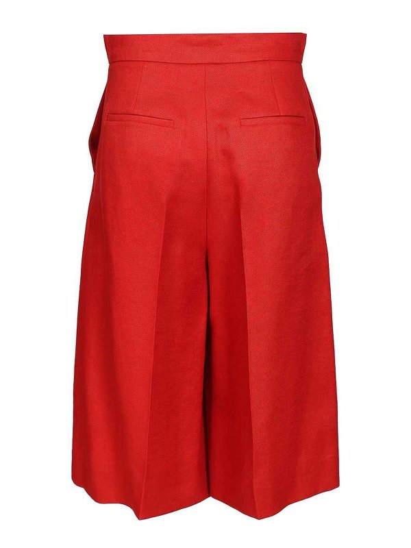 Max Mara: Shorts online - Shorts - Rojo