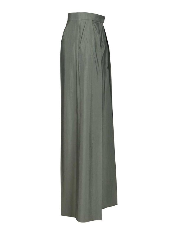 The Best Shops Max Mara: カジュアルトラウザー - カジュアルパンツ - 緑